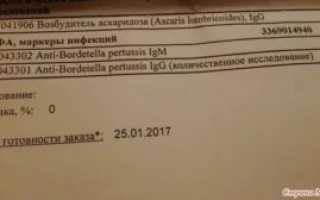 Anti bordetella pertussis igg положительный что такое