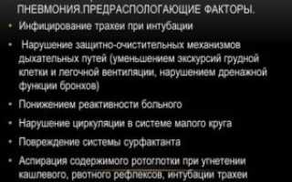 Послеоперационная пневмония симптомы