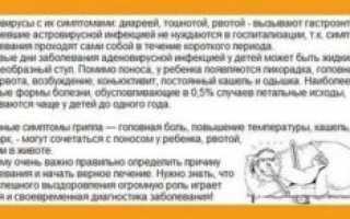 Сначала рвота потом температура