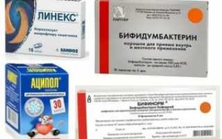 Что принимать при антибиотиках для кишечника