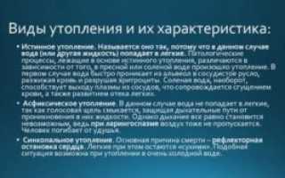 Вода попала в легкие что делать