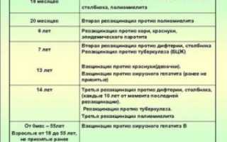 Сколько действует прививка от коклюша